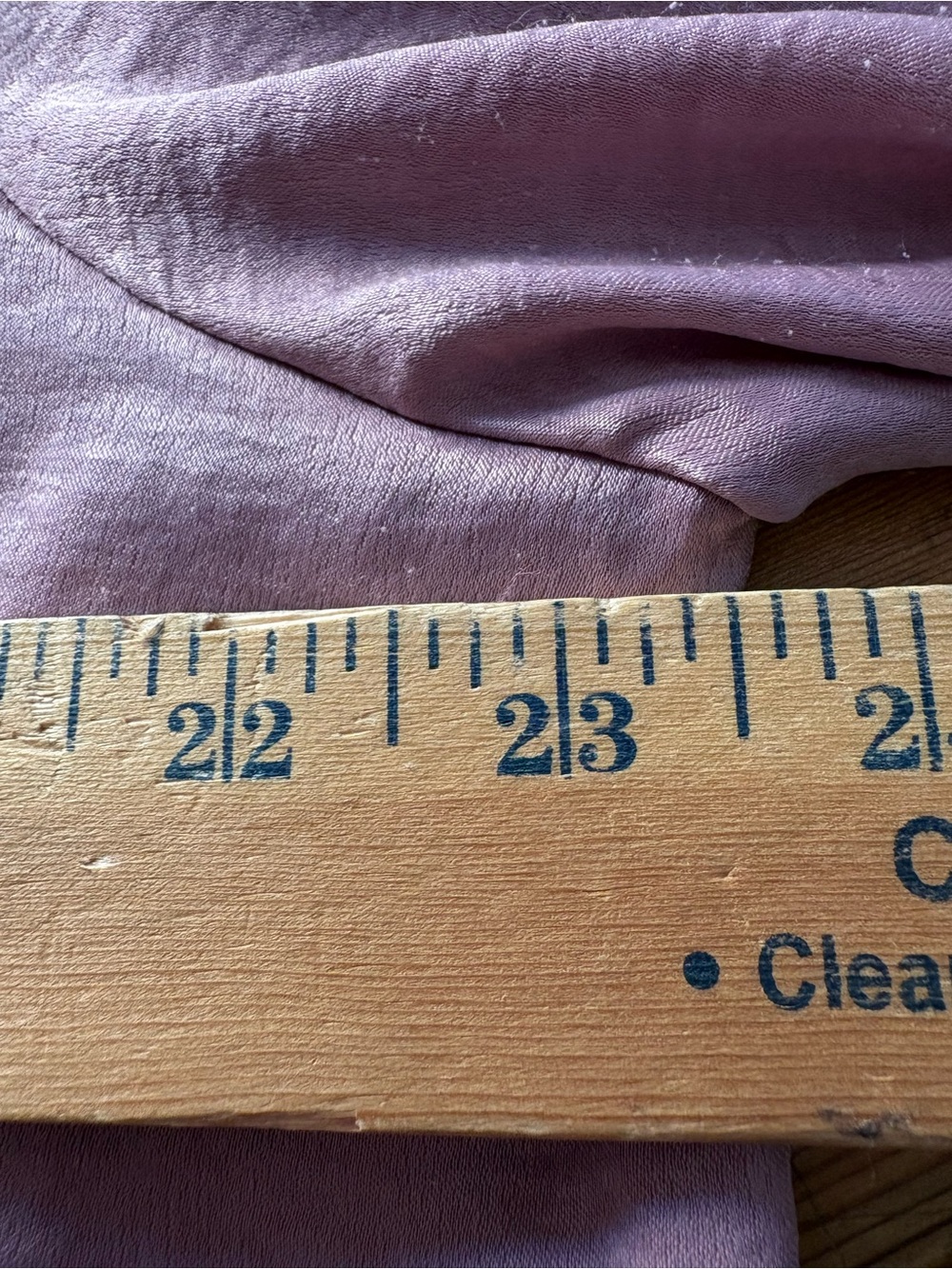 Cooper & Ella Lavender Button Front Blouse XL Long Sleeve Gathered Top - Picture 10 of 14